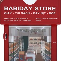 Thiết kế nội thất shop Babiday - Anh Thuận - Tân Bình